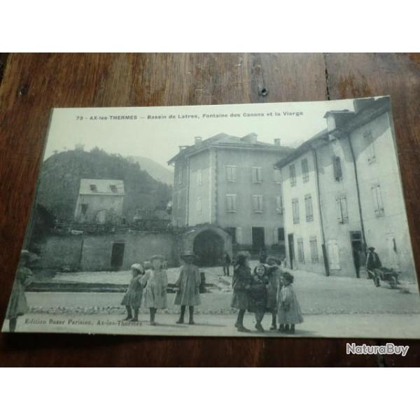 CP  Dpt  09  AX LES THERMES BASSIN DE LATRES