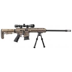 PACK Carabine DEEP PALLAS BA-15 22lr sniper tan + lunette 3-9X40 + bi-pied