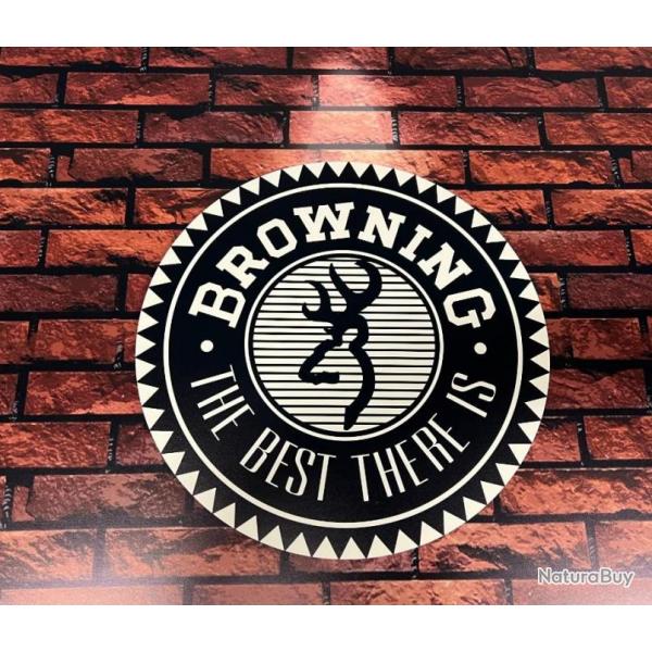 Enseigne plaque dcorative BROWNING