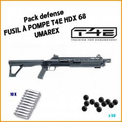 Pack DEFENSE Fusil à pompe T4E HDX 68 d'Umarex 