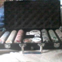 malette de poker jetons céramique