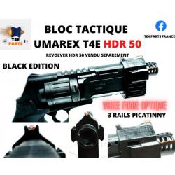 Bloc Tactique pour HDR 50 T4E UMAREX - BLACK EDITION
