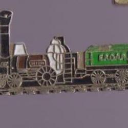 Pin's Locomotive Train Vapeur Associations Eroar Rare Ref 2229