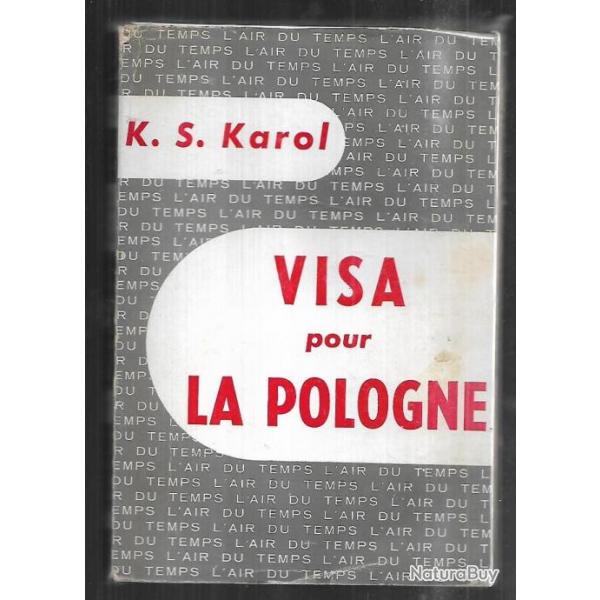 visa pour la pologne de k.s.karol srie l'air du temps . Pologne