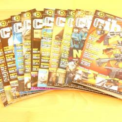 Lot revues cibles 12 numéros de l'année 2011