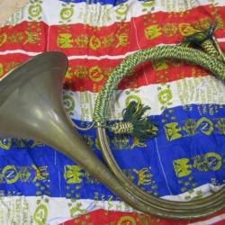 trompe de chasse cor chasseur alpin ww1 ww2  première seconde guerre Indo Indochine Algérie