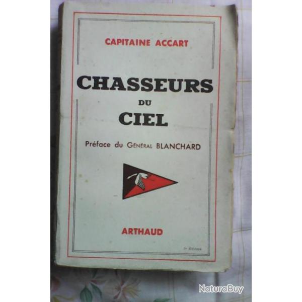 Capitaine Accart/Chasseurs du ciel/Arthaud 1941