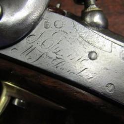 pistolet  1822 T bis Manu Royale Française ST Etienne fonctionnement parfait canon1861 1822Tbis Tbis