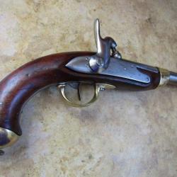 pistolet  1822 T bis Manu Royale Française ST Etienne fonctionnement parfait canon1861 1822Tbis Tbis