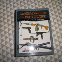 vend livre neuf , armes modernes de petit calibre,