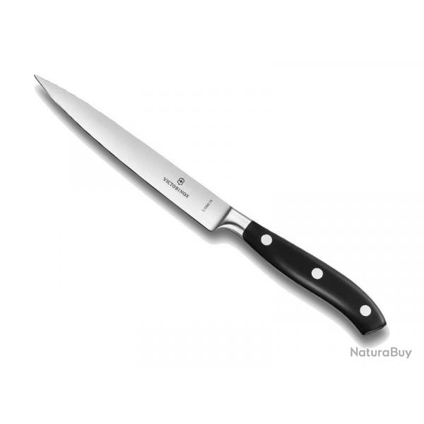 FRED308 COUTEAU DECOUPER VICTORINOX FORGE 15CM POM NEUF