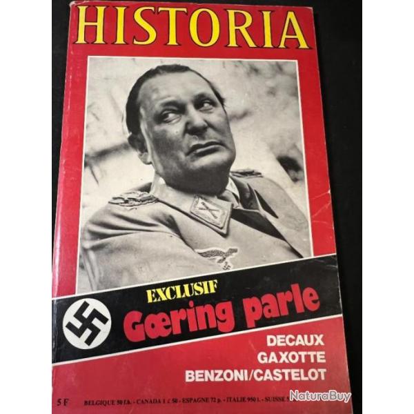 Revue Historia No 334 : Goering parle