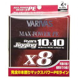 Varivas Avani Jigging 10x10 Max Power 300m 33lb