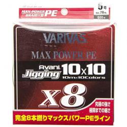 Varivas Avani Jigging 10x10 Max Power 600m 78lb