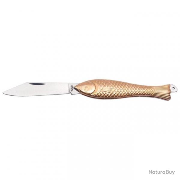 Couteau Mikov Golden Fish Knife - Lame 55mm Default Title