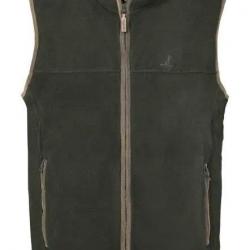 Gilet Polaire Sans Manches Scotland Pour Enfant Percussion Kaki
