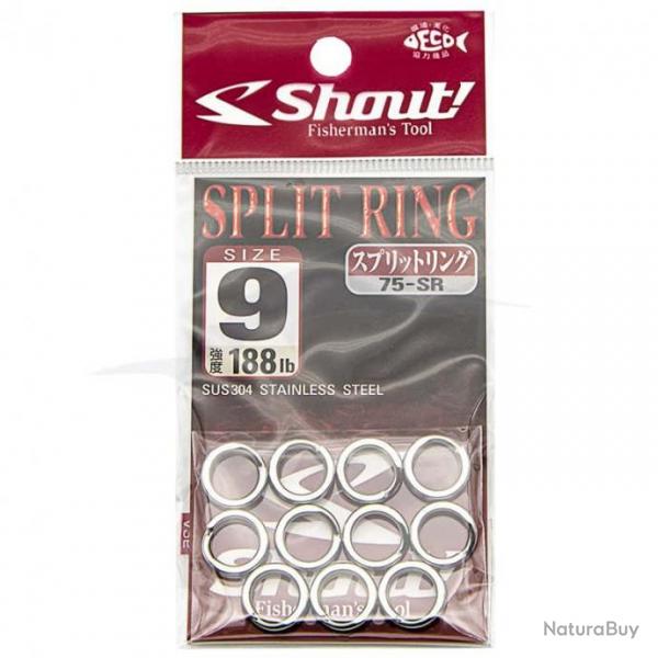 Anneaux briss Shout Split Ring (75-SR) 9