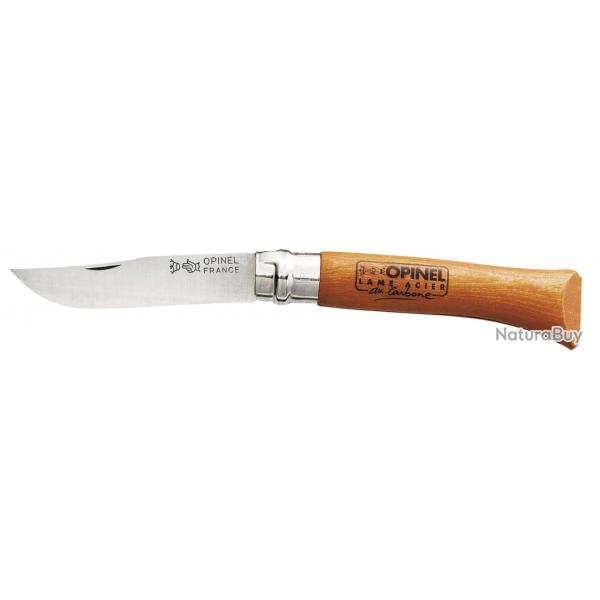 Lot de 3 Couteaux Opinel acier carbone Num. 6