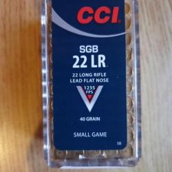 .22lr balles CCI small game 40gr flathead