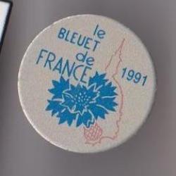 pin's le bleuet de France anciens combattants militaire ref 809bc