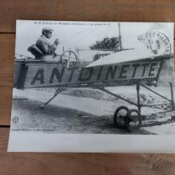 Grande photo M.H Latham  sur monoplan Antoinette