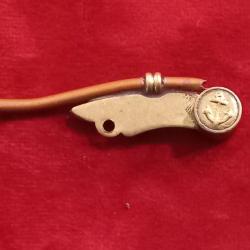 3 porte clefs  miniatures objets  nautiquesEn bois laiton et cuivre