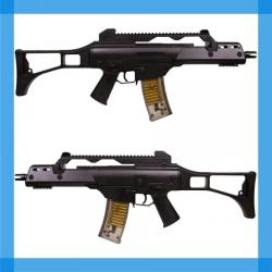 Réplique Fusil à Pompe ACM M500 – 0,5 Joule, Piston à Ressort, ABS/Métal, Noir – Pour Collectionneurs Et Tir De Loisir