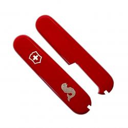 Plaquettes couteau suisse avec motif poisson 91 mm [Victorinox]