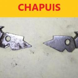 lot DE 2 GÂCHETTES  DROITE GAUCHE CHAPUIS               GACCHAP-C