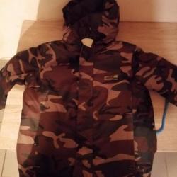 PARKA CHASSE CAMO TAILLE 10 ANS