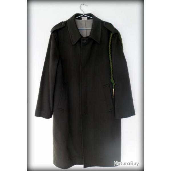 Manteau vert kaki sous-officier de l'arme de terre avec fourragre-Militaria-Fourragre Militaria