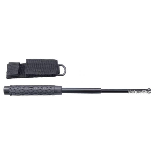 MATRAQUE TLESCOPIQUE WALTHER PROSECUR MANCHE LASTOMRE TIGE ACIER 53CM