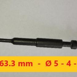 PERCUTEUR   L 63.3 mm  -  Ø 5 - 4 - 2