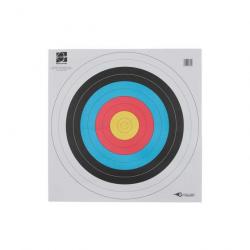 Blason World Archery pour tir à l'arc ou arbalète 80x80cm x1