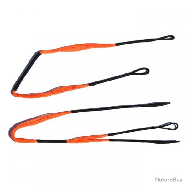 Corde ou Cble sur mesure pour tous modles d'arbaltes Fluo Orange