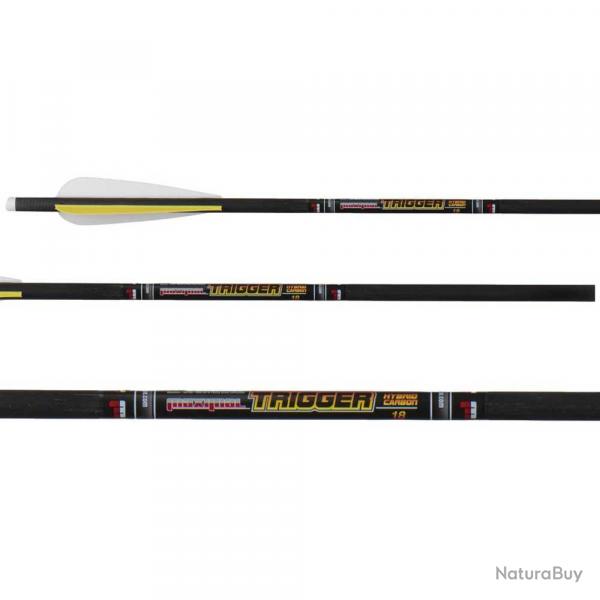 12 traits 16, 18 ou 20 pouces en carbone hybride pour arbalte 18" Demi-Lune