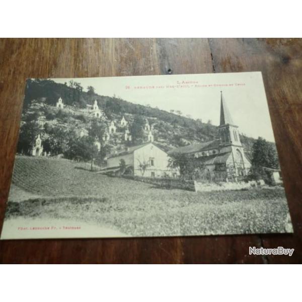 CP  Dpt  09   RENAUDE EGLISE ET CHEMIN DE CROIX