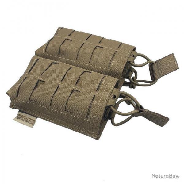 Porte-chargeur ouvert SM2A M4 1X2 Bulldog Tactical - Coyote