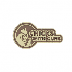 Morale patch Chicks cith guns coyote 101 Inc - Coyote
