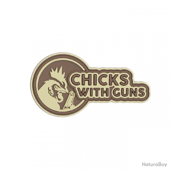 Morale patch Chicks cith guns coyote 101 Inc - Coyote
