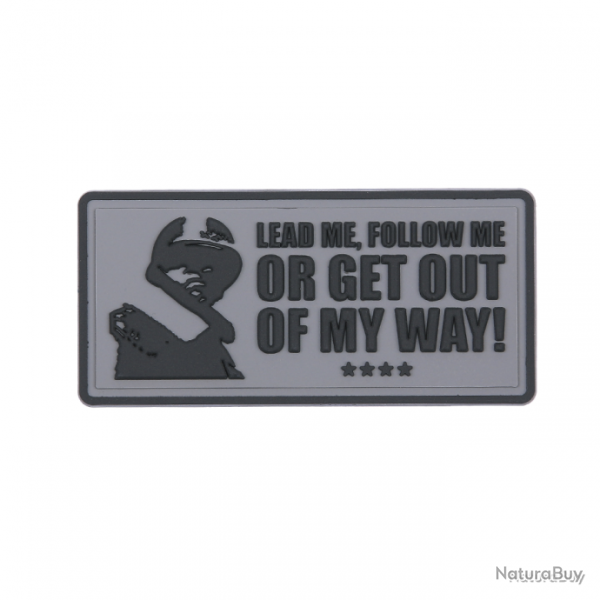 Morale patch Lead me. follow me vert 101 Inc - Gris