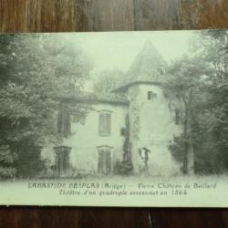 CP  Dpt  09   LABASTIDE BESPLAS   VIEUX CHATEAU DE BAILLARD