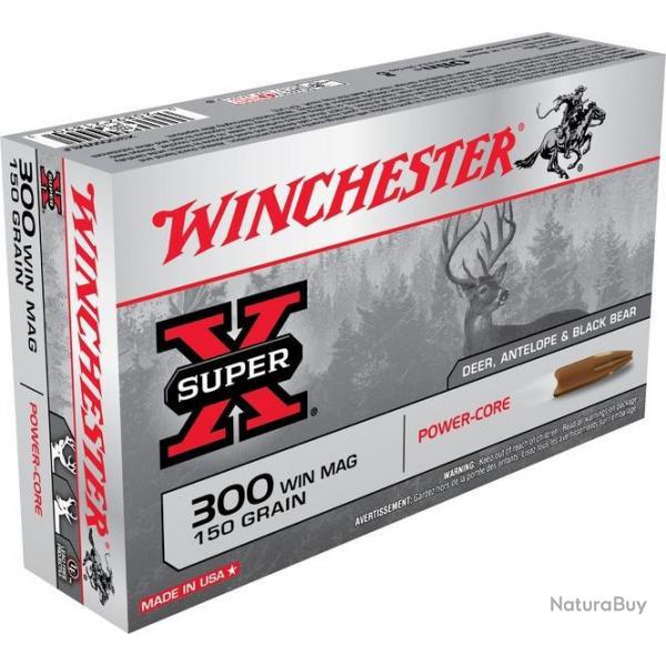Munition Winchester Power Core cal.300win mag 150gr 9.72g par 60