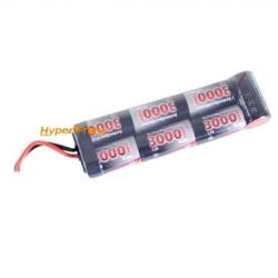 Batterie 3000 mAh 8.4V Pour Airsoft électrique type large Airsoft Painteball Chargeur Accessoires