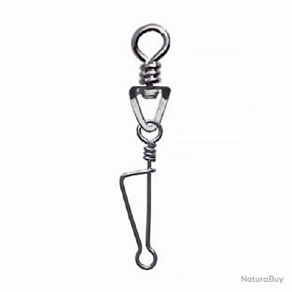 Emerillons  agrafe italienne nickeles Sert T003