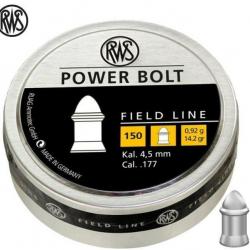 Boîte de plombs Power Bolt 4,5 mm RWS
