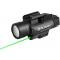 petites annonces chasse pêche : Lampe Militaire Tactique Puissante avec Pointeur LASER Vert Trois Modes d'Éclairage Pour Chasse