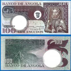 Angola 100 Escudos 1973 Escudo Afrique Billet Colonie Portugal