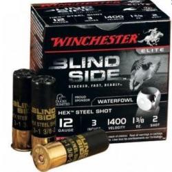 Cartouches de chasse Winchester Blind Side acier 12/70 35g PAR 25