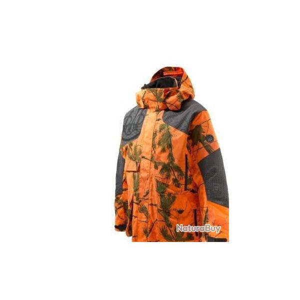 Veste Homme Beretta Insulated Static Evo Jacket ? Orange Camo